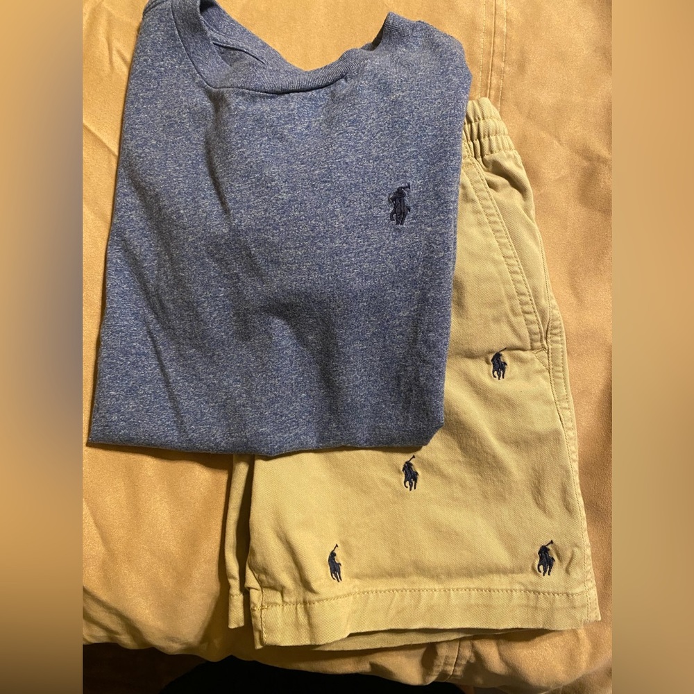 Polo Ralph Lauren shirt and Tshirt size 7